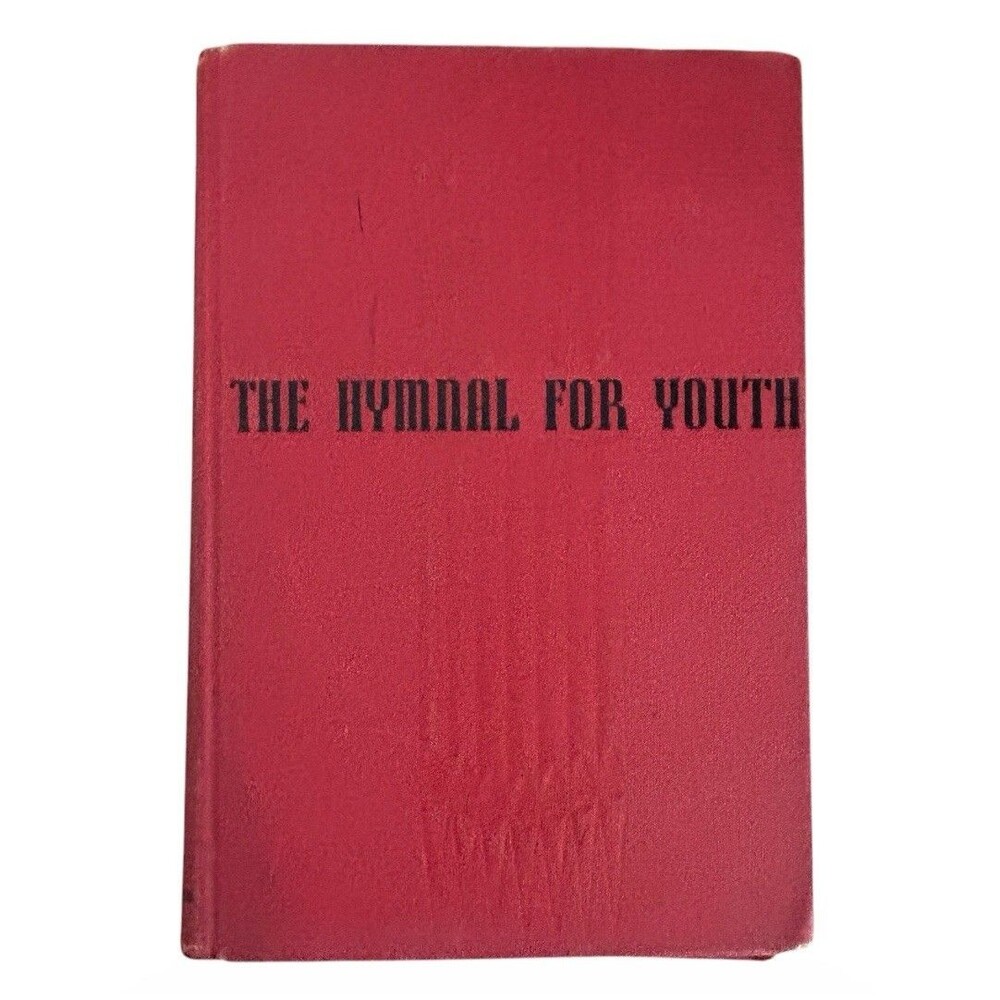 Westminster Press The Hymnal For Youth Song Book 1953 VTG Hardcover Christian
